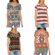 Tribal Style AZTEC Logo Women's Blouses & T-Shirts