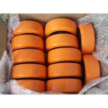 Single PU wheels still forklift spare caster wheels