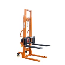 1T to 2T Semi-Electric Stacker Forklift Plugins with Motor Options