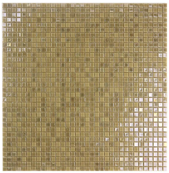 Mosaicos de vidrio amarillo Cocina Backsplash Tejas