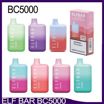 Barra de elfos de alta calidad BC 5000 vape desechable