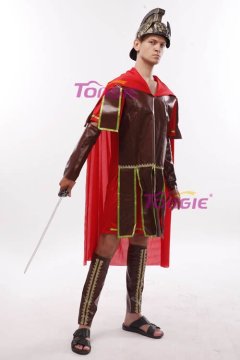 Men's Halloween Carnival Roman Gladiator Warrior Adult Costume