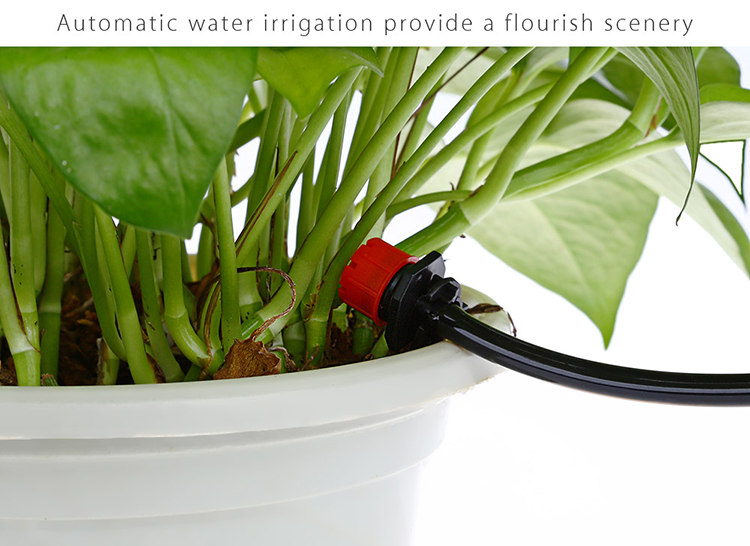 Practical Automatic Drip Watering Irrigation Suit Micro-sprinklers Spray Plant Garden Watering System Hose Kits Connector