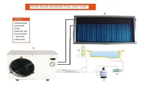 Swimming Pool Hybrid Solar Heat Pump