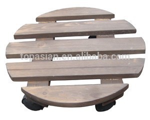 12" round plant caddy