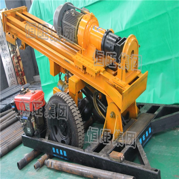 HQZ TYPE OF Hydraulic Pneumatic Diesel Blasting Rock Mining Drilling Rig Efficient pneumatic drilling machine