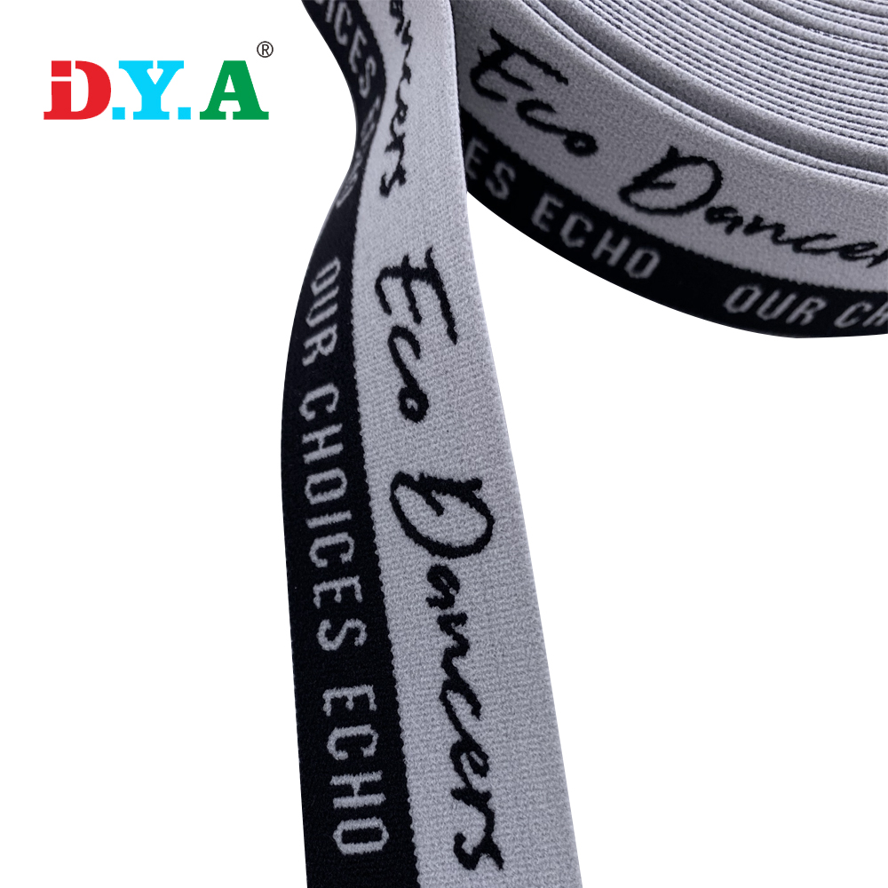 Custom Soft Colored Nylon Jacquard Elastic Waistband for Garment