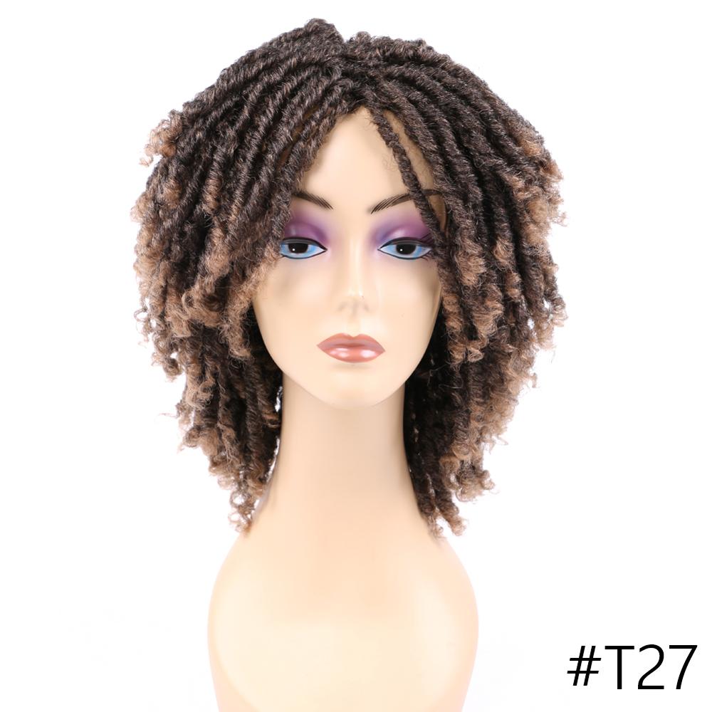 MYZYR private label  long hair crochet heat-resistant synthetic wig,multiple colourDirty braid , synthetic afro wig#T530