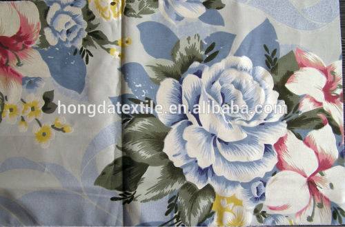 Cotton 100% 233TC printed ticking fabric