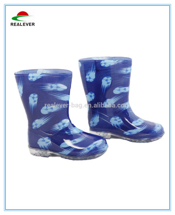 pvc transparent rain boots