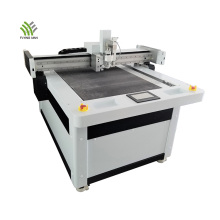 Cardboard box cutting machine for packaging industry