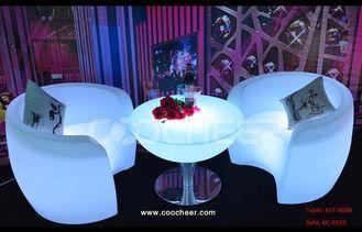 illuminated chairs and tables led Lounge Furniture for balc