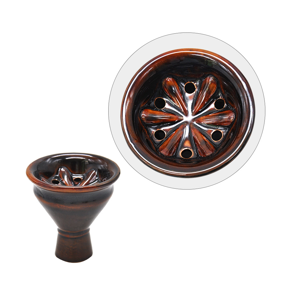 wholesale ceramic hookah bowl shisha bowl hookah tobacco holder HOB1066