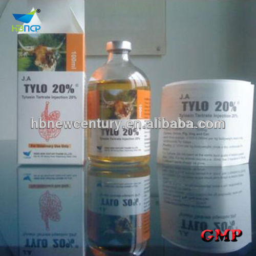 tylosin injection 20% for cats