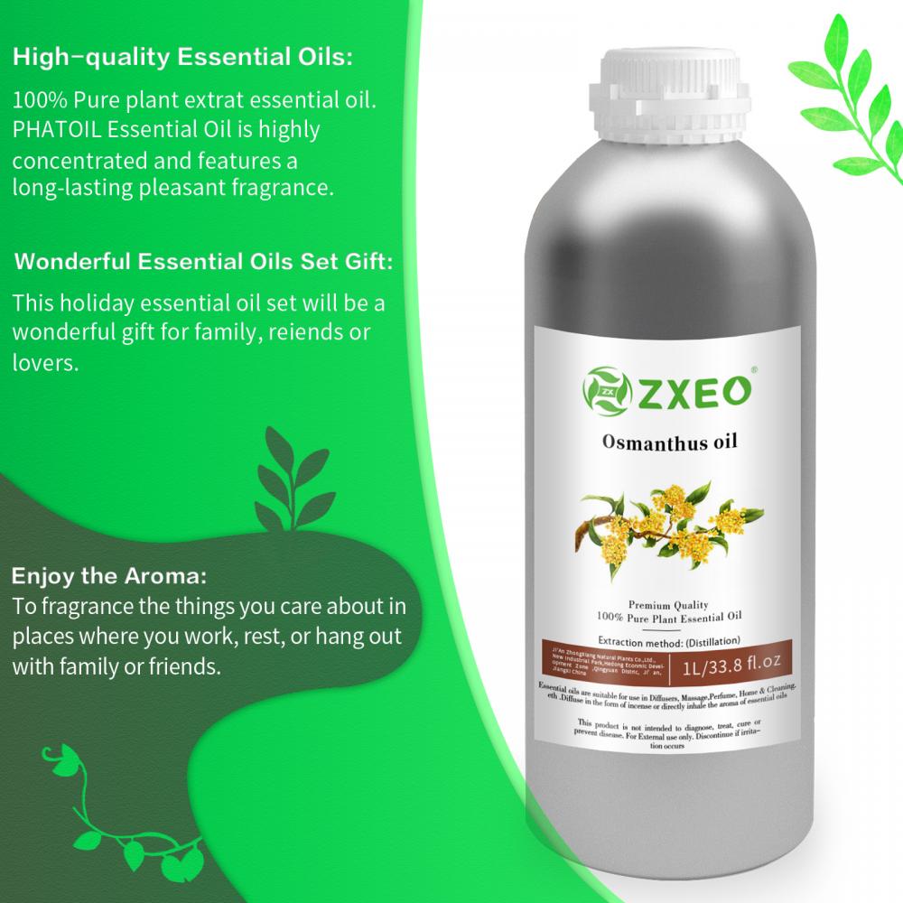 Aceite esencial de Osmanthus 100% puro, Aceite Esencial Absoluto Osmanthus de Osmanthus al por mayor