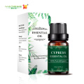 Óleo essencial de aromaterapia de cipreste puro de 10 ml de 10 ml