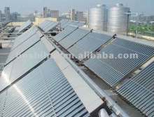 Solar water heater project for hotal
