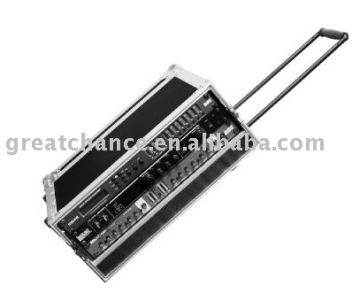 FLIGHT READY ROAD CASES 3UEDHW 3U DELUXE EFFECT CASE