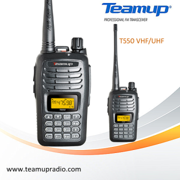 Teamup T550 professional portable uhf radios