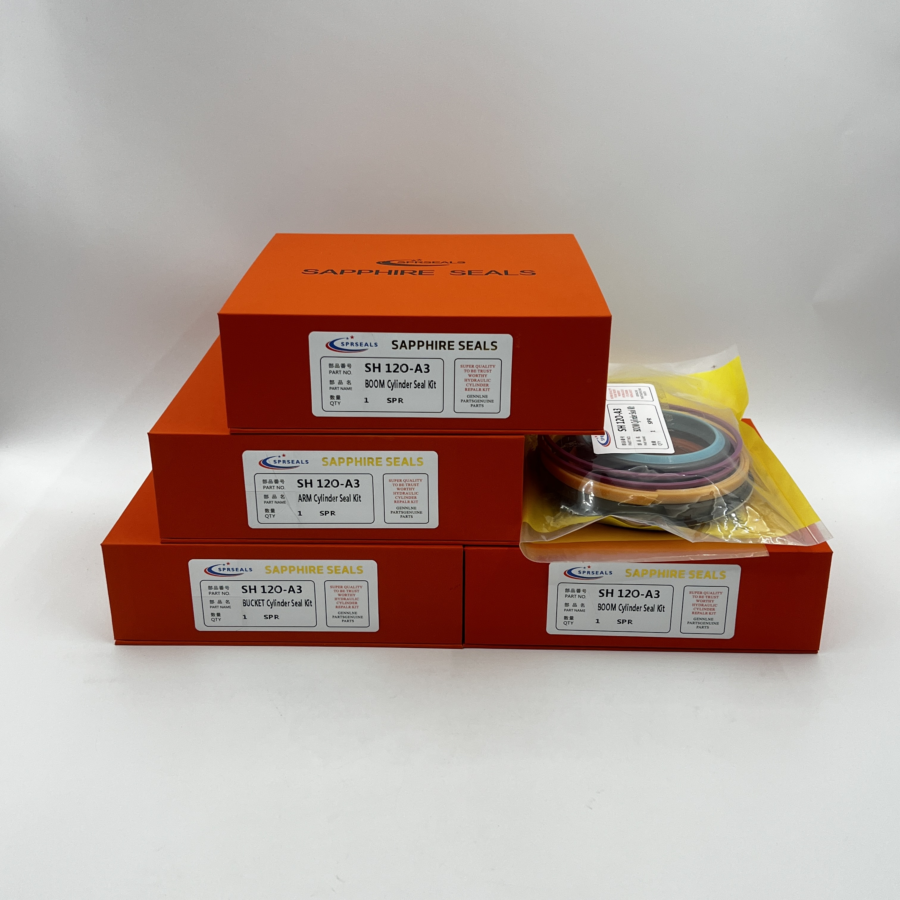 Cilinder afdichtingset voor Sumitomo SH120-3