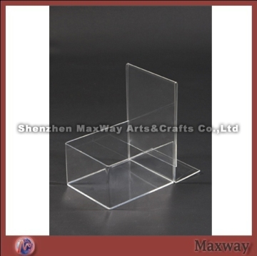 Transparent Multifunctional Acrylic/Perspex Menu Holder