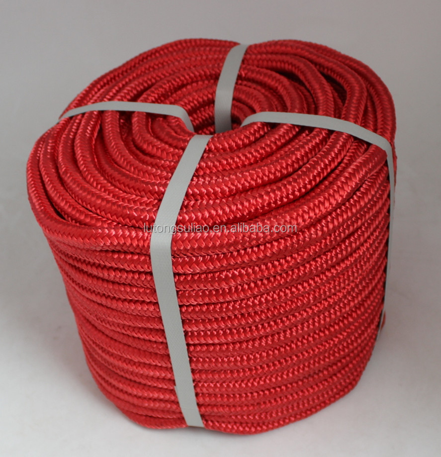 Double braided rope with Polyester Core 8mm 200 meter