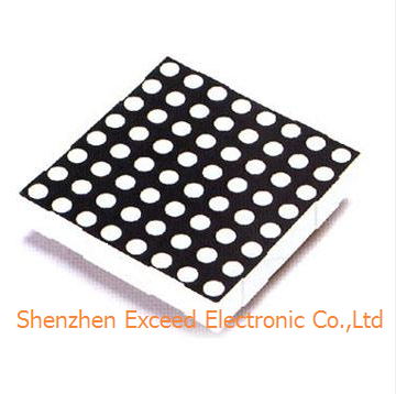 Amber 8*8 LED Dot Matrix Display