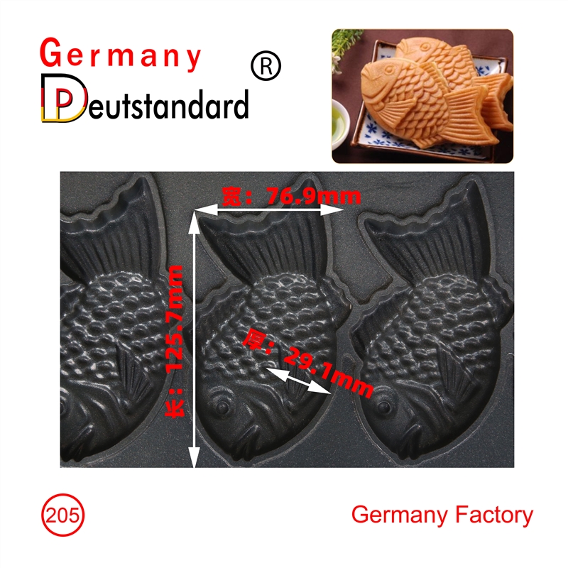 elektrische Taiyaki Maschine rote Bohnen Fischwaffel