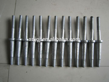 Pin Type Insulator Spindle for High Voltage/Cast lead spindle