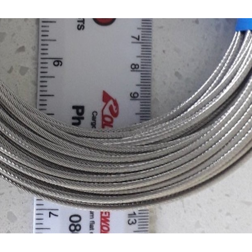 6X19/37 stainless steel wire rope 7/16in 316