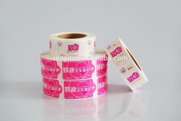 skincare labels adhesives labels customized labels special for personal care