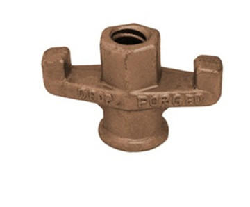 Casting iron formwork tie rod wing nut