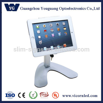 Flexible tablet security Display Stand; Ipad Display stands