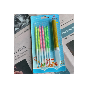 High Quality Rainbow Sparklers Candles Birthday