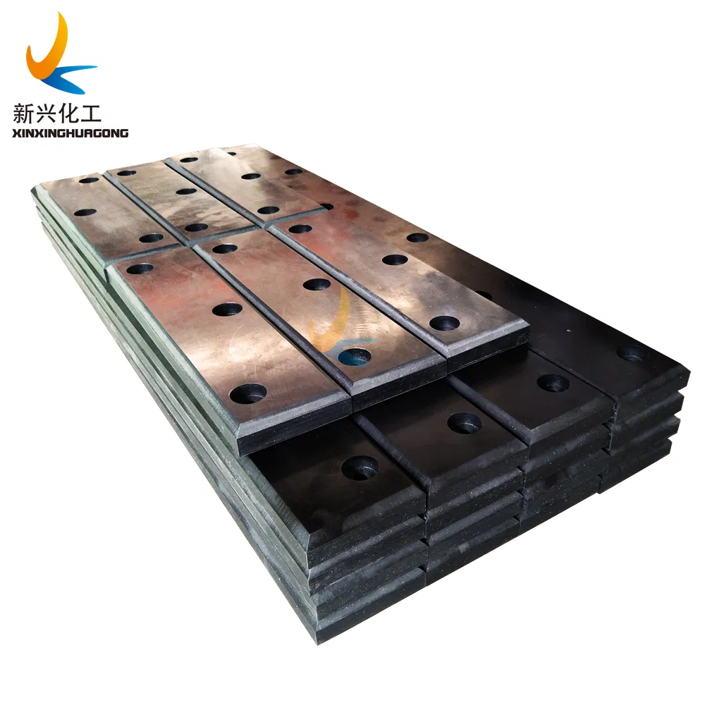Anti-UV, Non-Rottrening, Flat Marine Fender/Impact Resistant Pads, Dock Sliding Pads