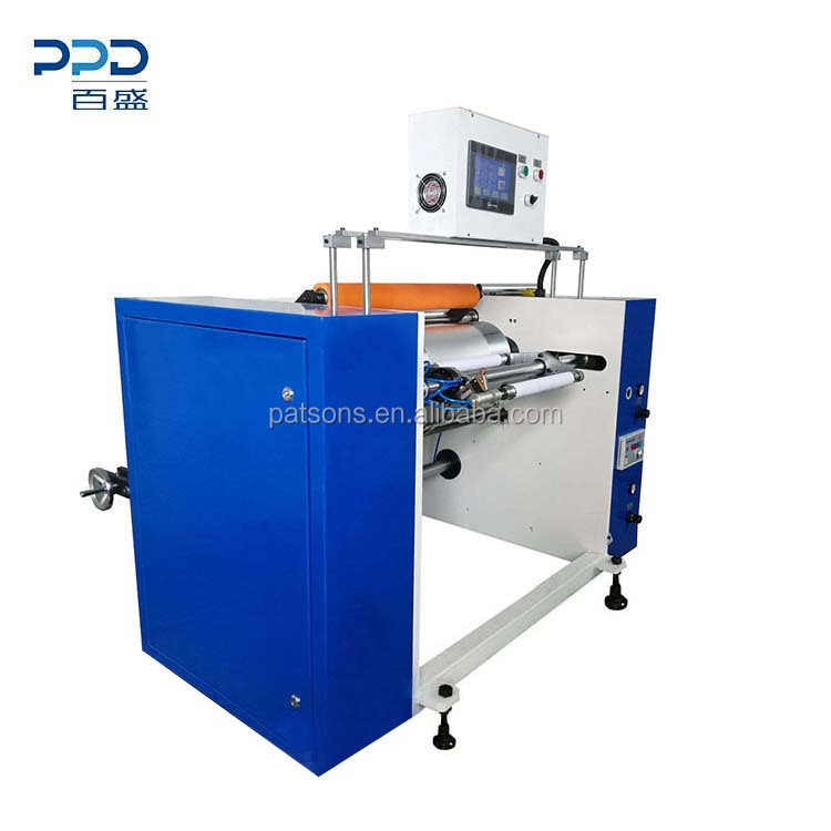 High Efficient Food Paper Aluminium Foil Embossing Rewinder Machine