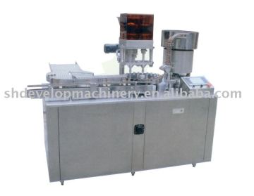 Antibiotic powder filling and plugging & stoppering machine