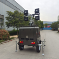 Diesel 9m light tower mini hydraulic light tower