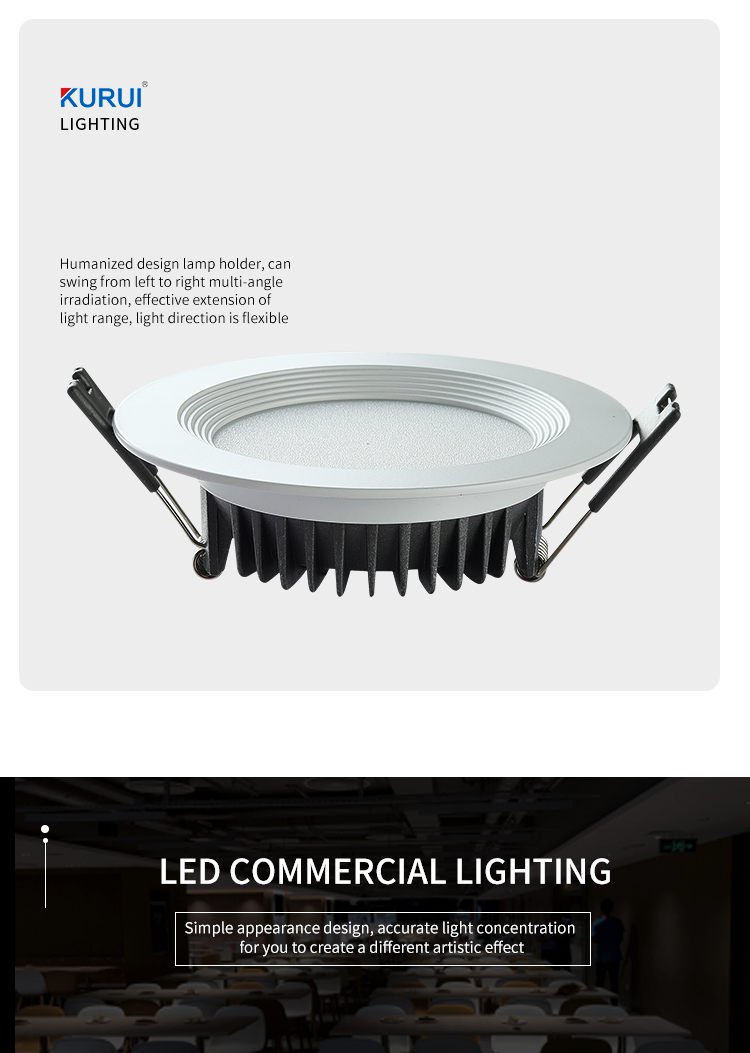 Outdoor Embedded Led Downlight