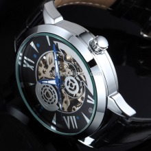2016 Mens Luxury Men Skeleton Mechanical Hand Watch Brand Watches ZB004