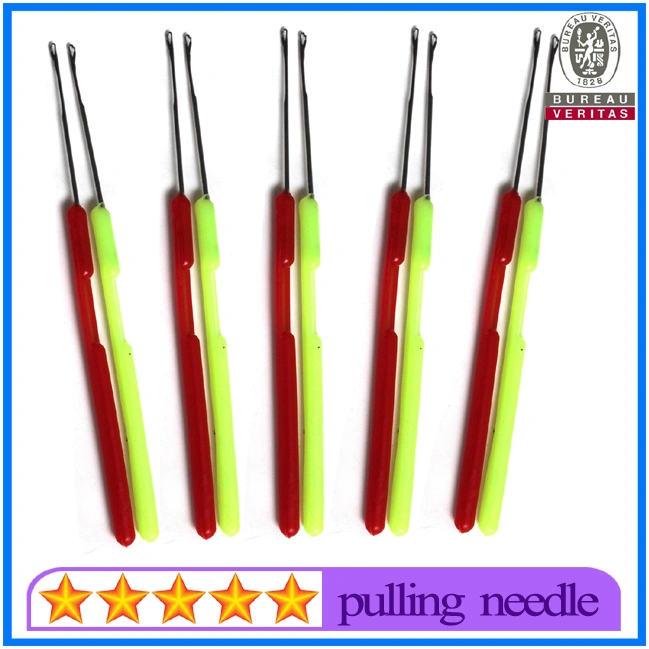Wholesale Colorful Plastic Pulling Needle Hook Needle