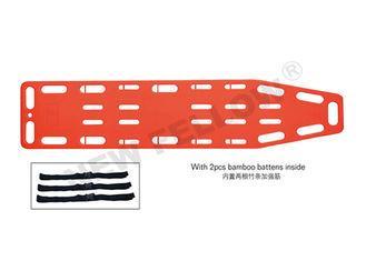 Portable Long Orange Spine Board Stretcher / Backboard With