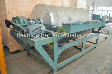 permanent magnetic drum separator / gold magnetic separator machine / permanent magnetic roller separator