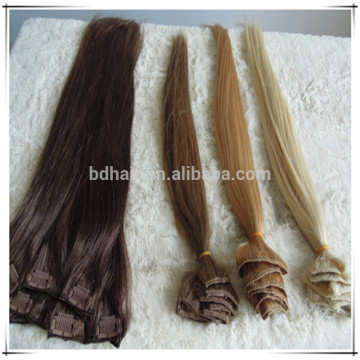 Weft Clip In Human Hair Extensions 100% Human Hair,Weft Clip In Human Hair Extensions 100% Human Hair,