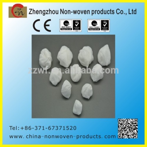 Medical disposable spunlace nonwoven gauze ball sterile pack