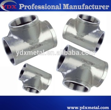 Stainless steel push in fitting/screw thread fitting