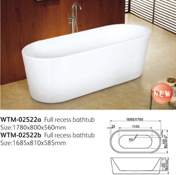 Cupc Acrylic Fiberglass Bathtubs