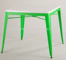 MDF Top Square Metal Table