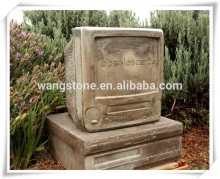 Hot funny handicraft christmas decor artificial TV marble home decor