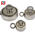 nickel plated neodymium pot magnet with strong pull force